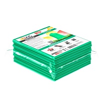 Мешки для мусора 160 л, зеленые, в пачке 10 шт., ПВД, 40 мкм, 900х1100 мм, i-Bag в Рубцовске