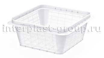 Контейнер сетчатый для куботейнера для меда и икры белый в Рубцовске