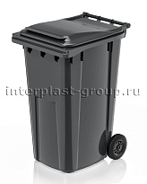 Контейнер для мусора 240 л серый облегченный 240 серый в Рубцовске