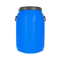 Бочка пластиковая 65 л Quadro с хомутом в Рубцовске Бочка пластиковая 65 л Quadro с хомутом в Рубцовске
