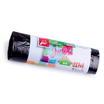 Мешки для мусора 30 л, черные, в рулоне 20 шт., ПНД, 6 мкм, 600х500 мм, Концепция Быта ЭкоДом, 601348 в Рубцовске Мешки для мусора 30 л, черные, в рулоне 20 шт., ПНД, 6 мкм, 600х500 мм, Концепция Быта ЭкоДом, 601348 в Рубцовске