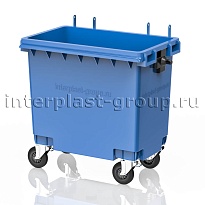 Мусорный контейнер 770 л голубой без крышки 770 голубой в Рубцовске Мусорный контейнер 770 л голубой без крышки 770 голубой в Рубцовске
