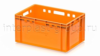 Ящик для мяса и колбасных изделий Е-3 оранжевый в Рубцовске