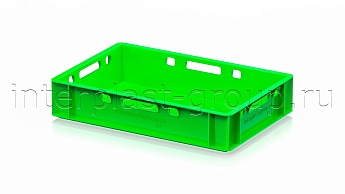 Ящик для мяса и колбасных изделий Е-1 светло-зеленый в Рубцовске