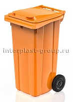 Мусорный контейнер 120 л оранжевый 120 оранжевый в Рубцовске Мусорный контейнер 120 л оранжевый 120 оранжевый в Рубцовске