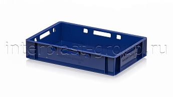 Ящик для мяса и колбасных изделий Е-1 темно-синий в Рубцовске