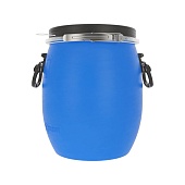 Бочка пластиковая 20 л с хомутом