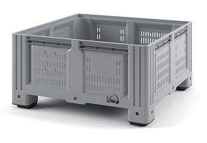 Контейнер iBox перфорированный на ножках в Рубцовске Контейнер iBox перфорированный на ножках в Рубцовске