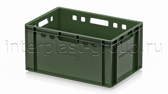 Ящик для мяса и колбасных изделий Е-3 зеленый в Рубцовске