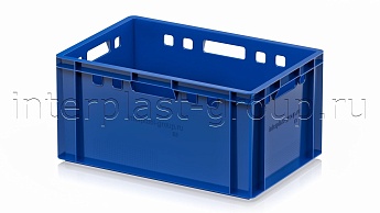 Ящик для мяса и колбасных изделий Е-3 синий в Рубцовске