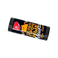 Мешки для мусора 90 л, черные, рулон 15 шт., ПНД, 20 мкм, 850х650 мм, Особопрочные, МП7825 в Рубцовске Мешки для мусора 90 л, черные, рулон 15 шт., ПНД, 20 мкм, 850х650 мм, Особопрочные, МП7825 в Рубцовске