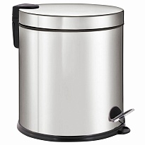Ведро-контейнер для мусора урна с педалью LAIMA Classic Plus, 20 л, зеркальное в Рубцовске