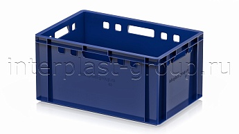 Ящик для мяса и колбасных изделий Е-3 темно-синий в Рубцовске