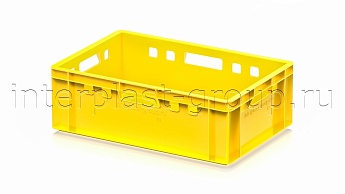 Ящик для мяса и колбасных изделий Е-2 желтый в Рубцовске