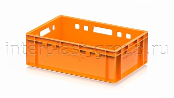 Ящик для мяса и колбасных изделий Е-2 оранжевый в Рубцовске