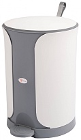 Контейнер для мусора Sтилъ с педалью 7 л серый 7 серый в Рубцовске