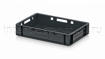 Ящик для мяса и колбасных изделий Е-1 темно-серый в Рубцовске