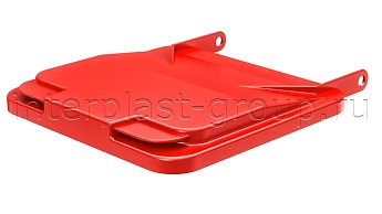 Комплект крышки для контейнера 120 л. красная  красный в Рубцовске