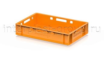 Ящик для мяса и колбасных изделий Е-1 оранжевый в Рубцовске