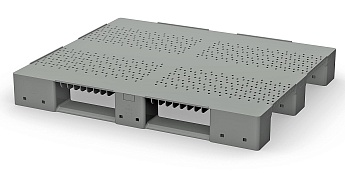 Поддон пластиковый перфорированный (усилен 2 трубами) в Рубцовске