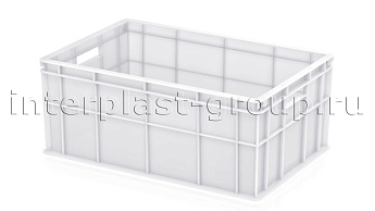 Ящик для молока, мяса, овощей и фруктов сплошной белый в Рубцовске