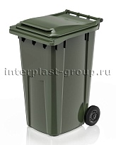 Контейнер для мусора 240 л зеленый облегченный 240 зеленый в Рубцовске